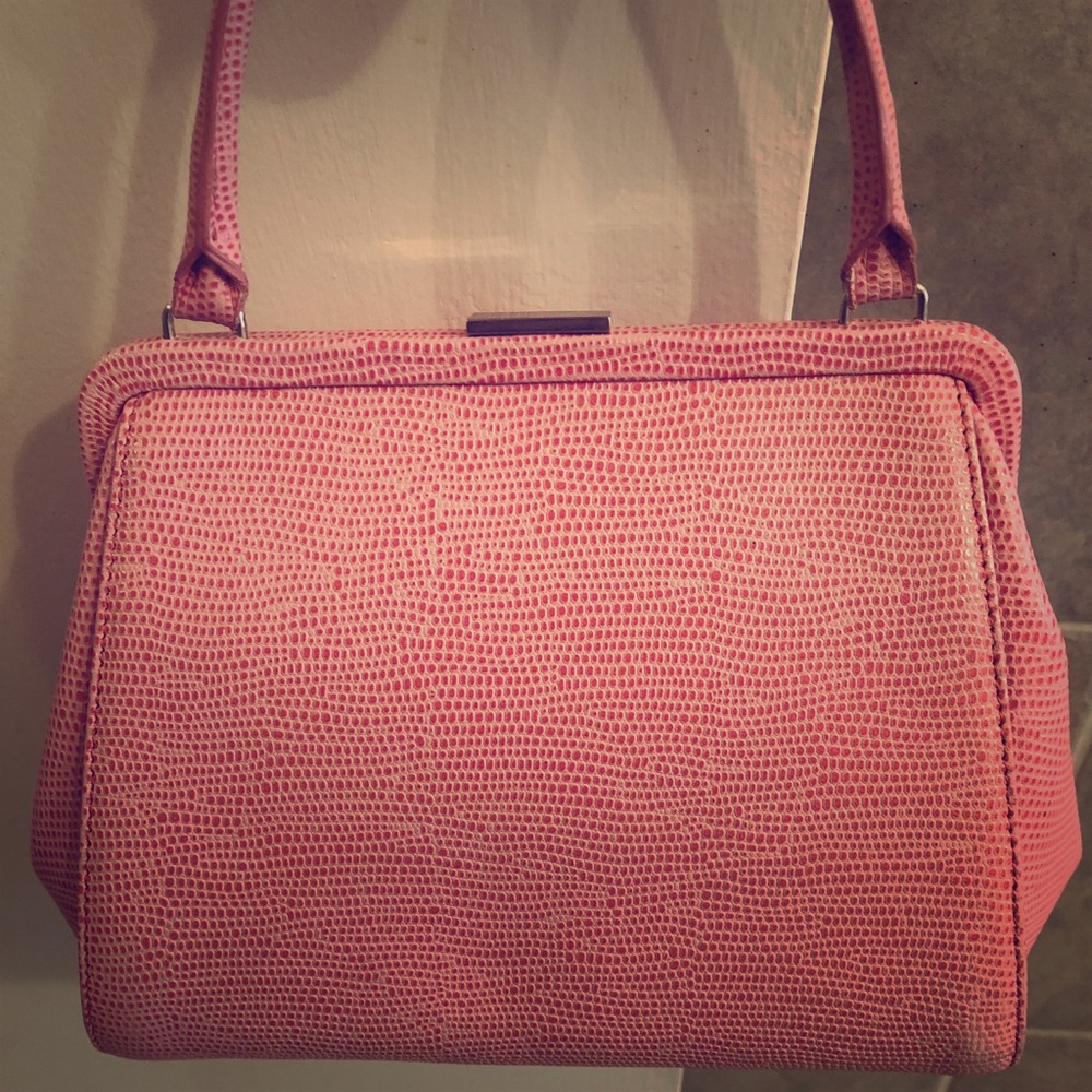 Banana Republic baby pink handbag